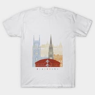 Blackburn skyline poster T-Shirt